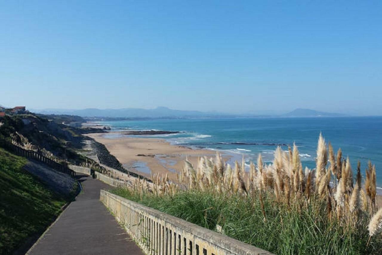 Biarritz , plage Côte des Basques, Beaurivage Extérieur photo